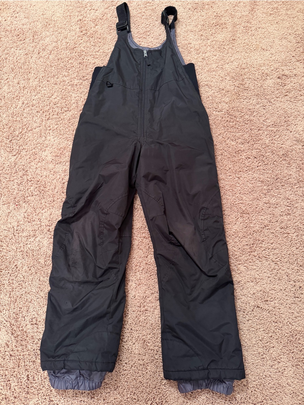 White Sierra Black Insulated Snow Bib Pants